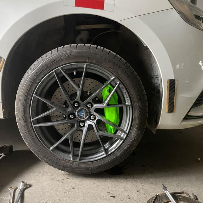 18Z 6 Pistons Car Brake Calipers Use Pillar Calipers And Composite