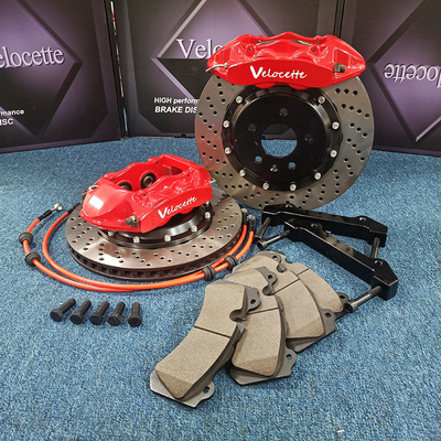 4 Pot GT4 Monoblock Technology Red Honda Brake Calipers