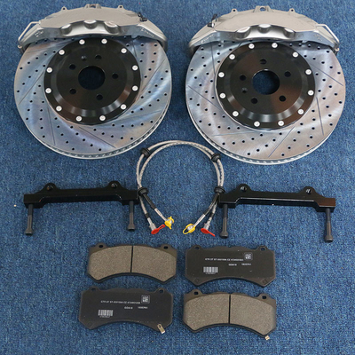 High Carbon Steel 6 Piston Brake Calipers Anti Shake
