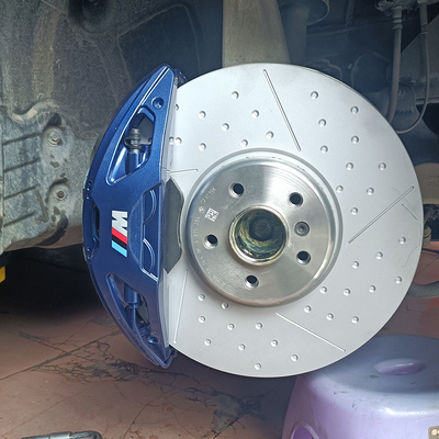 4 Piston Blue 348mm Discs Car Brake Calipers Fit For BMW 3 Series