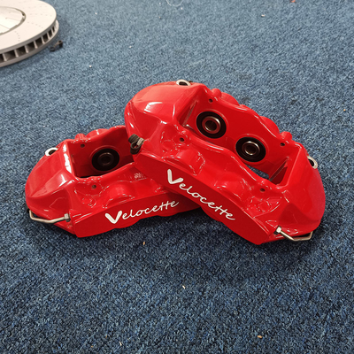 Aluminum Alloy 4 Pot Car Brake Calipers 345mm 355mm 370mm