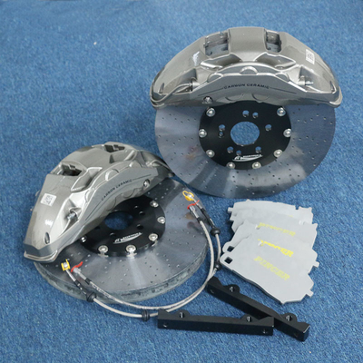 Drilled Carbon Ceramic Automotive Caliper