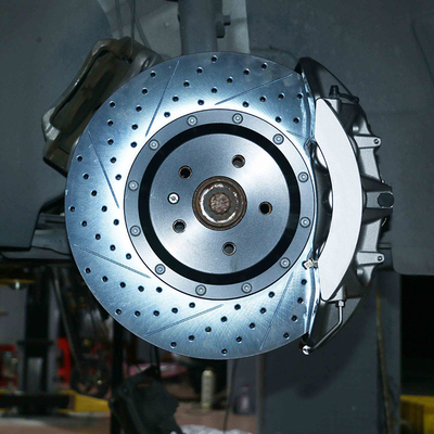 345mm 355mm 370mm 6 Pot Brake Calipers With 405x36mm Disc