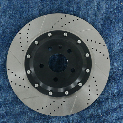 355x34mm Drilled Resist Corrosion High Performance Rotors And Pads