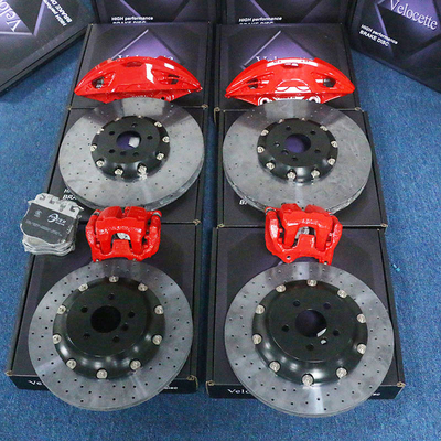 400mm Carbon Ceramic BMW Brake Calipers Front 4 Piston Rear 1 Piston