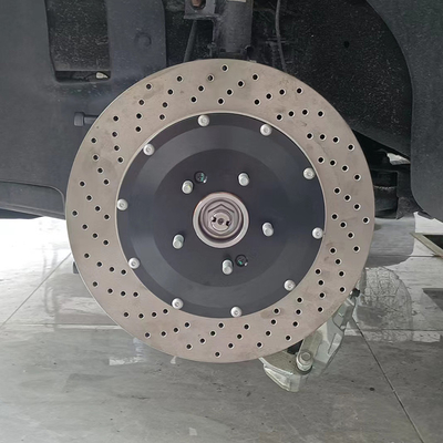 Monoblock Kia K5 Brake Caliper 6 Piston Calipers Green Color