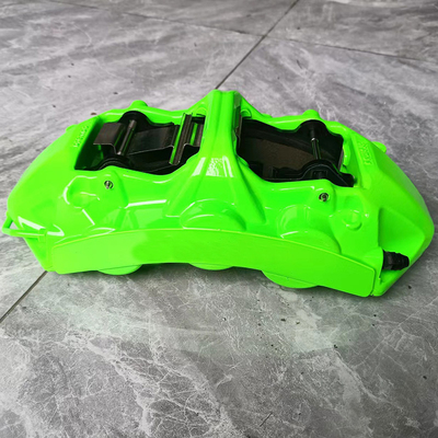 Monoblock Kia K5 Brake Caliper 6 Piston Calipers Green Color