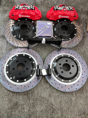 6pot Car Brake Calipers Kits Rim Size R18 For BMW G30 / Brembo 18Z