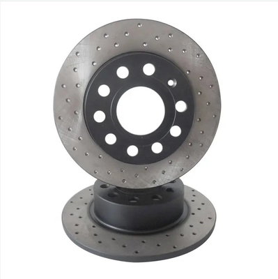 OE 95535140251 Titanium Alloy Car Brake Disc Size 350*34MM Semi Metal Dustless