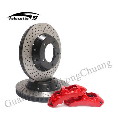 Refit High Performance  6-Pot Bake Caliper Big Brake Kit GT6 For 18-21 Inch Wheels 350-405mm Dish BMW