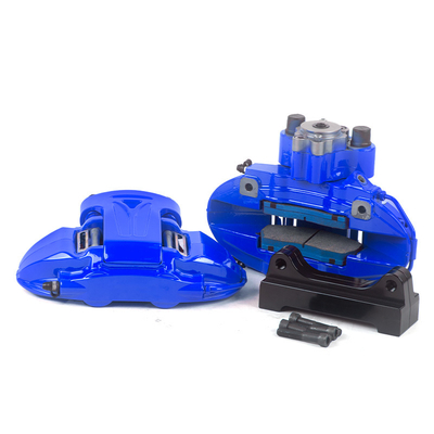 9N Blue Color 380-400mm Brake Disc Auto Parts and Spares 19-20 inch 6-Piston Brake Caliper Rear Wheel